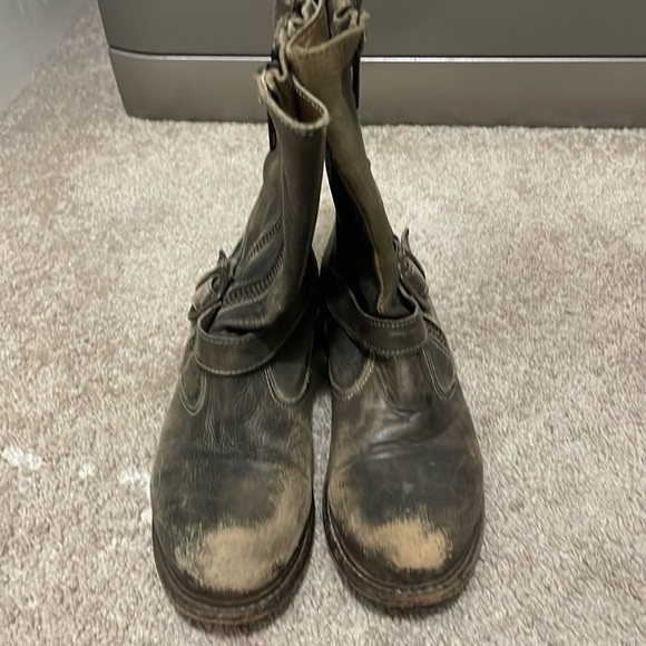Bedstu intentionally worn biker boots - Picture 2 of 5